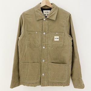 🔥 APC x Carhartt WIP Men’s Beige/Tan Gabrielle Coat Size XS